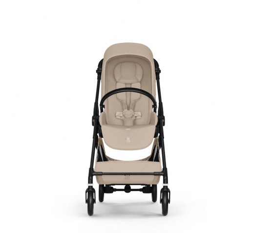 Noul Cybex Melio Carbon 2026 Almond Beige 3 in 1 cu Scoica Cloud G